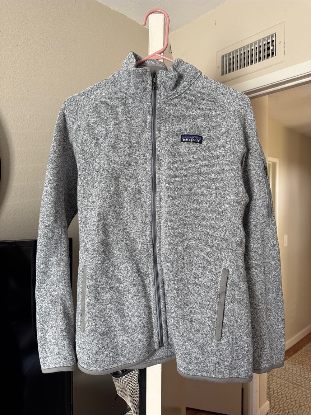 Women's grey zip-up jacket - Patagonia